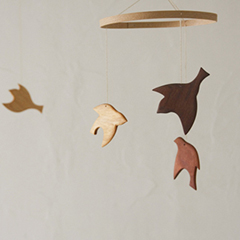 とりのモビール