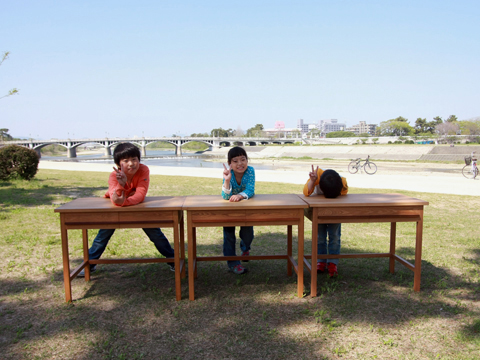 ときわくんの机画像