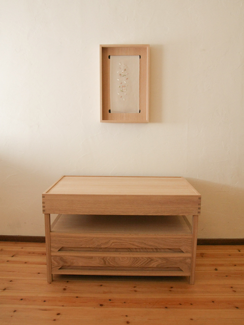 >母の半襟を仕舞うハコ、飾るハコ画像